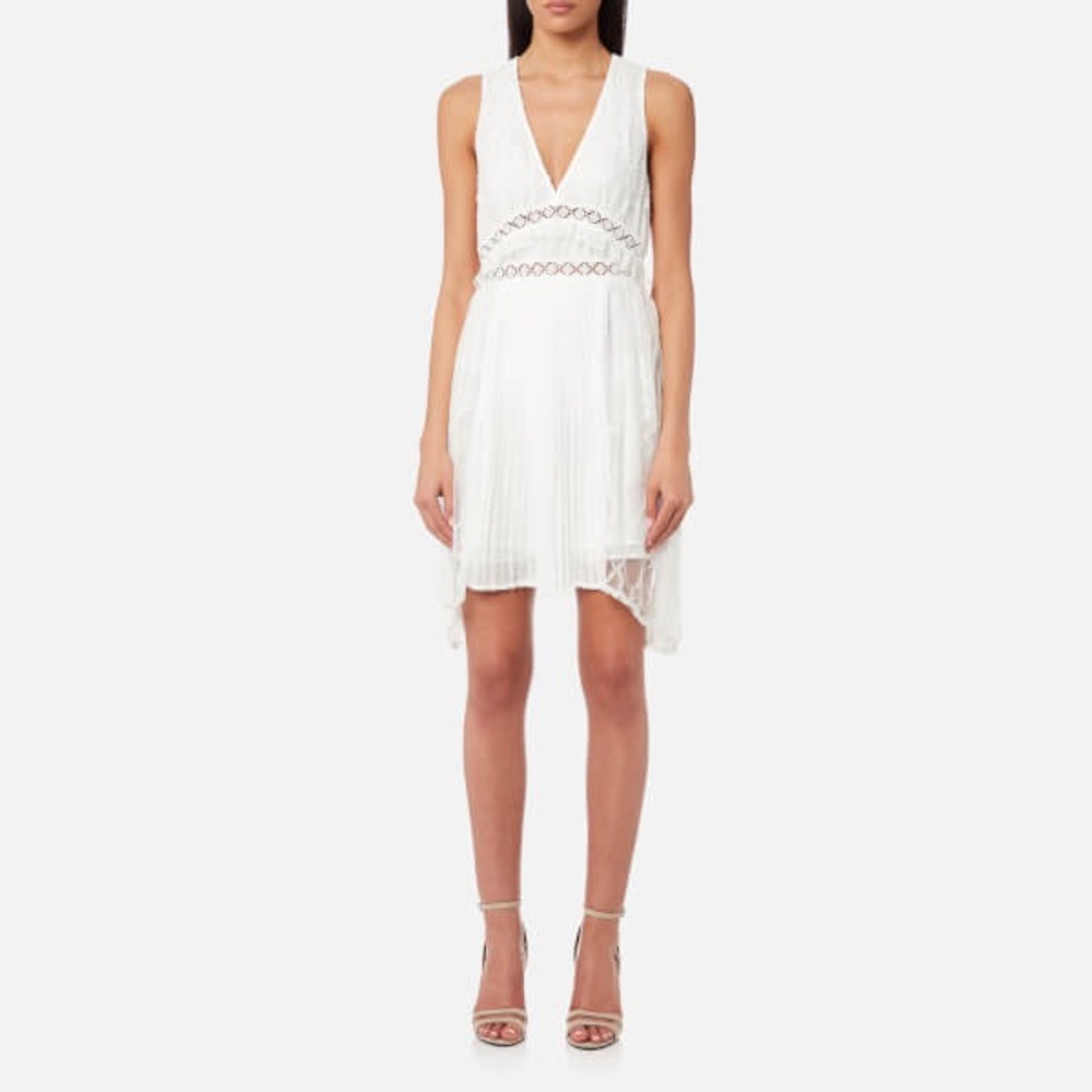 Foxie Dox white dress.